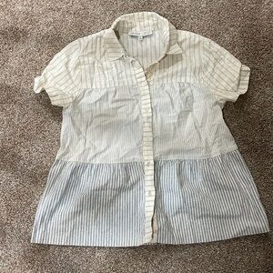 Madewell button up short sleeve